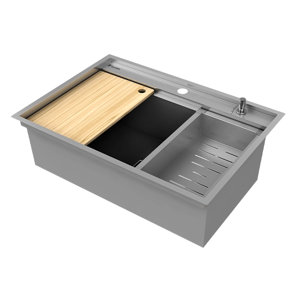 سینک استیل داتیس مدل Corian-703