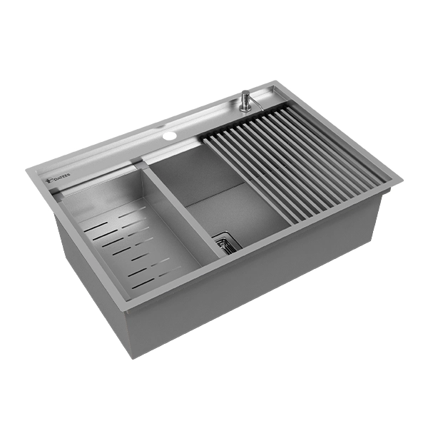 سینک استیل داتیس مدل Corian-703