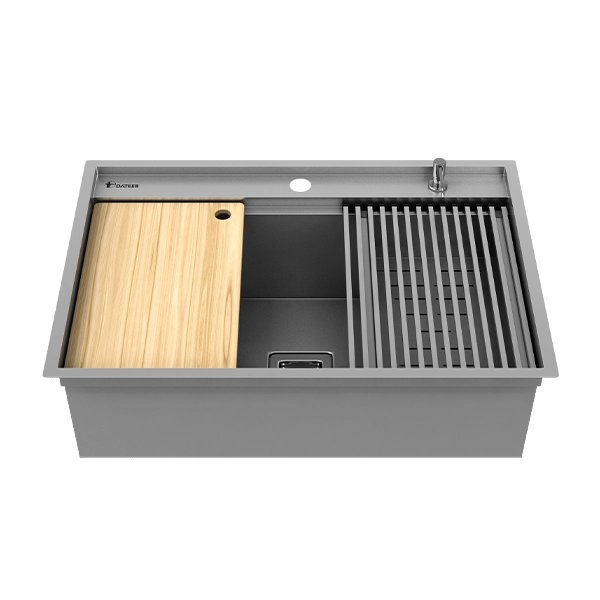 سینک استیل داتیس مدل Corian-703