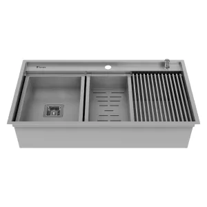 سینک استیل داتیس مدل Corian-702 - تصویر دوم
