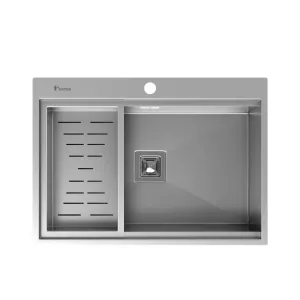 سینک استیل داتیس مدل Corian-701
